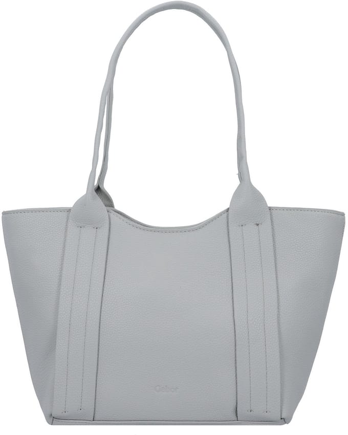 Gabor Handtas Schoudertas Christine Zip Shopper Light Grey Lichtgrijs