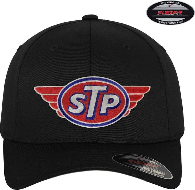 STP Patch „ Flexfit ” Cap, zwart