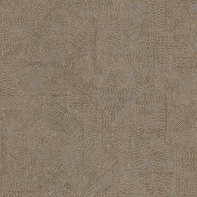 Exclusief luxe behang Profhome 369748-GU vliesbehang licht gestructureerd design mat bruin bronzen grijs 5,33 m2