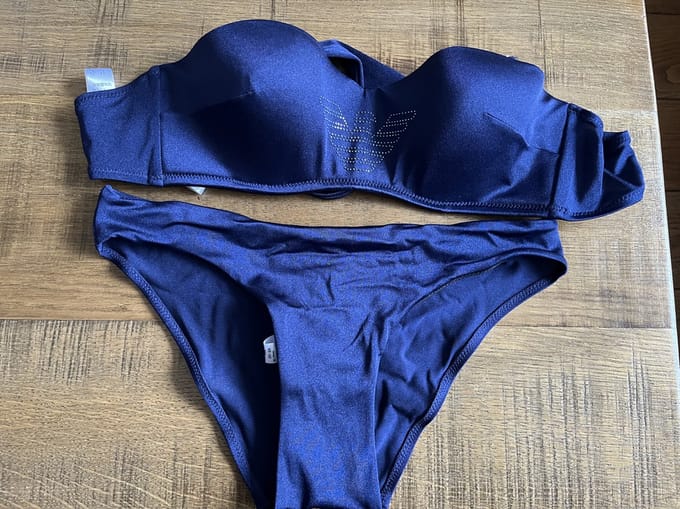 Emporio Armani bikini set maat S