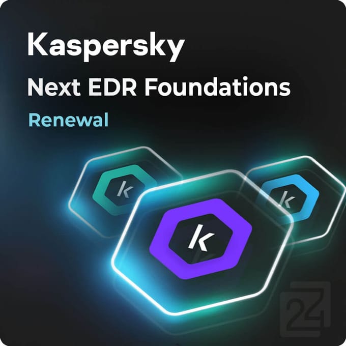 Kaspersky Next EDR Foundations Renewal 1 Jaar Vernieuwing 5 - 9 User