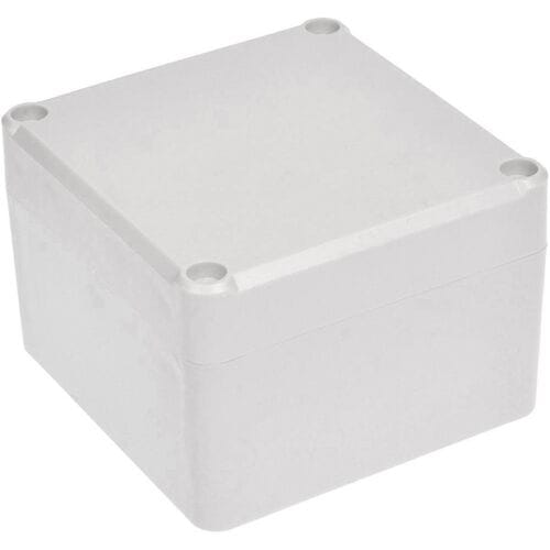 TRU COMPONENTS TC-7910780 Universele behuizing 82 x 80 x 55 ABS Grijs 1 stuk(s)