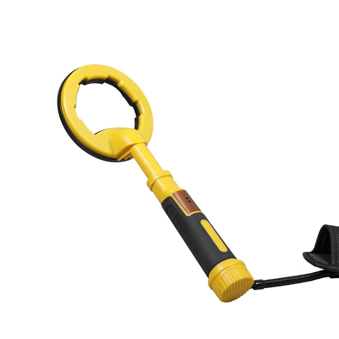 Metaaldetector IP68 Waterdicht Draagbaar Handheld 3 Modi Gevoelige Pulsinductie Metaalzoeker yellow