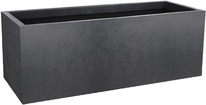 EDA plantenbak BASALT UP, lengte: 795 mm, antraciet