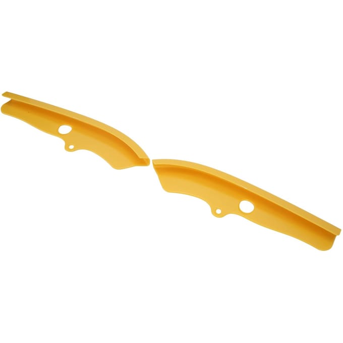2 stuks Voorbumper Lipbeschermer ABS Vervanging voor Dodge Challenger SRT 392 2015-2018 yellow