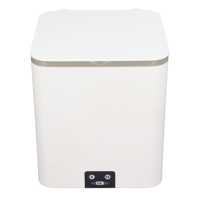 Mini Machine à Laver 4.5L Multifonction Nettoyage Lumière Bleue Séchage Machine à Laver Sous-vêtements pour white