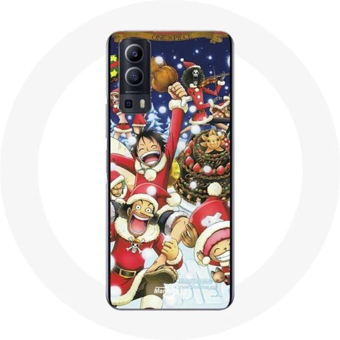 Coque pour Vivo Y72 One Piece Christmas Day Anime Manga