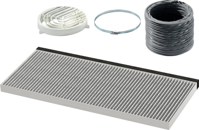 Bosch DWZ2IT1I4 afzuigkapaccessoire Afzuigkap luchtafvoerset