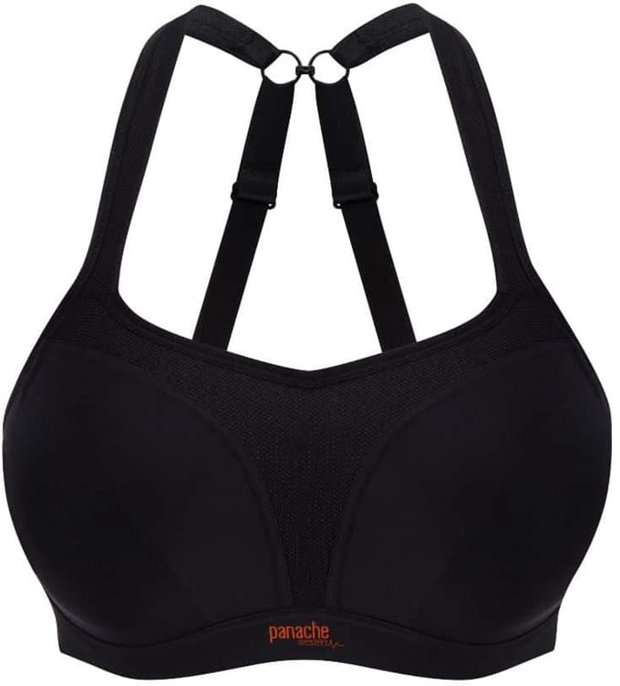 Panache - Power Sport BH met beugel - Zwart - 70J