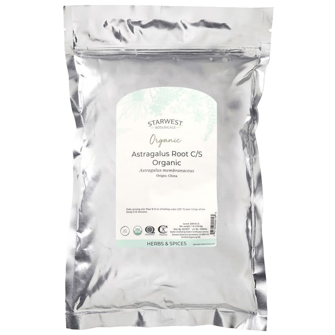 Biologische Astragaluswortel C/S, 453.6G(1 pond) beige