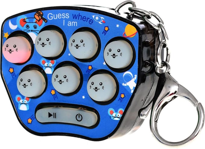 Brain Games Hamster Game sleutelhanger met licht en geluid