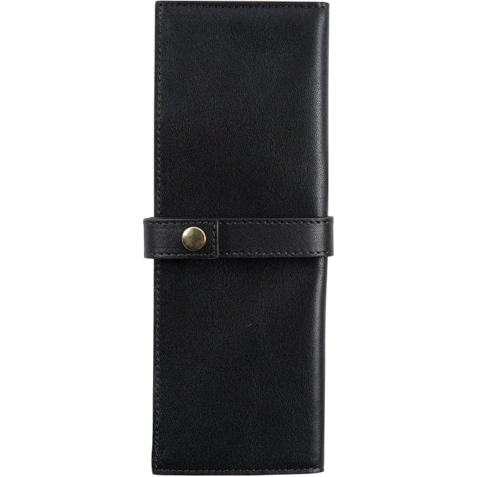 Klein leren opvouwbare etui Jacques Herbin Prestige