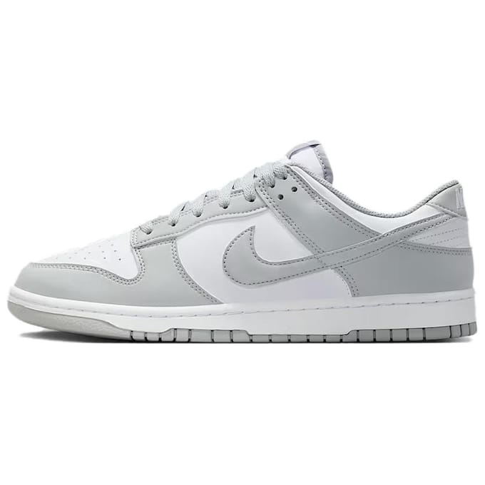Nike Dunk Low Light Smoke Grey Heren Sneakers Wit HF5441-105 47 white