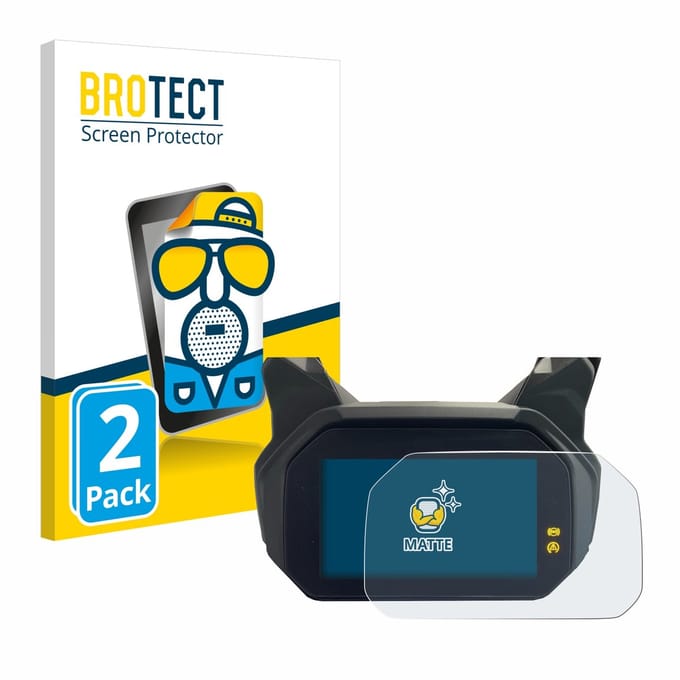 BROTECT - Screenprotector voor BMW C 400 GT 6.5" - Folie Beschermfolie matte 2 Stuks