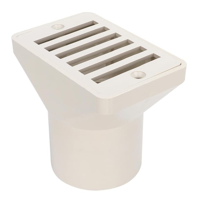 2in Sortie de Trop-Plein d'Eau de Piscine Couvercle de Bonde Principale Raccords de Rechange gray