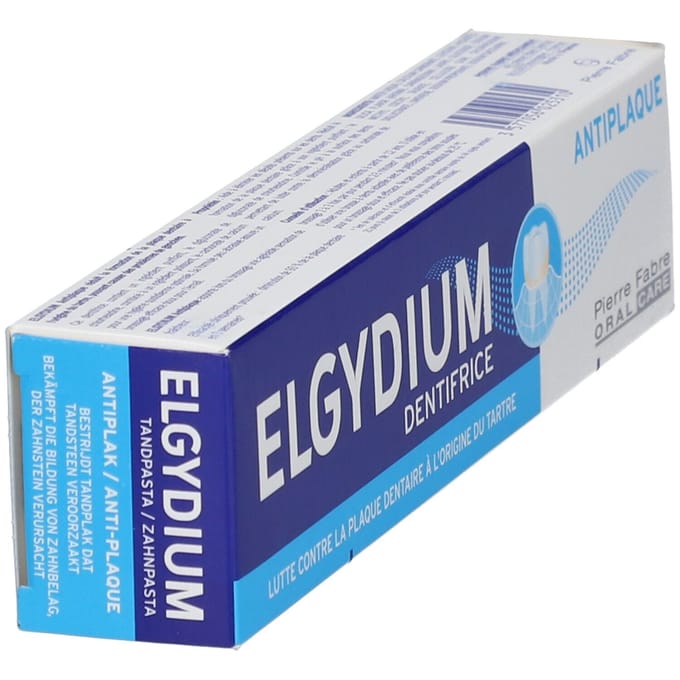 Oral Care Elgydium Antiplak Tandpasta, Vermindert Tandplak 75ml