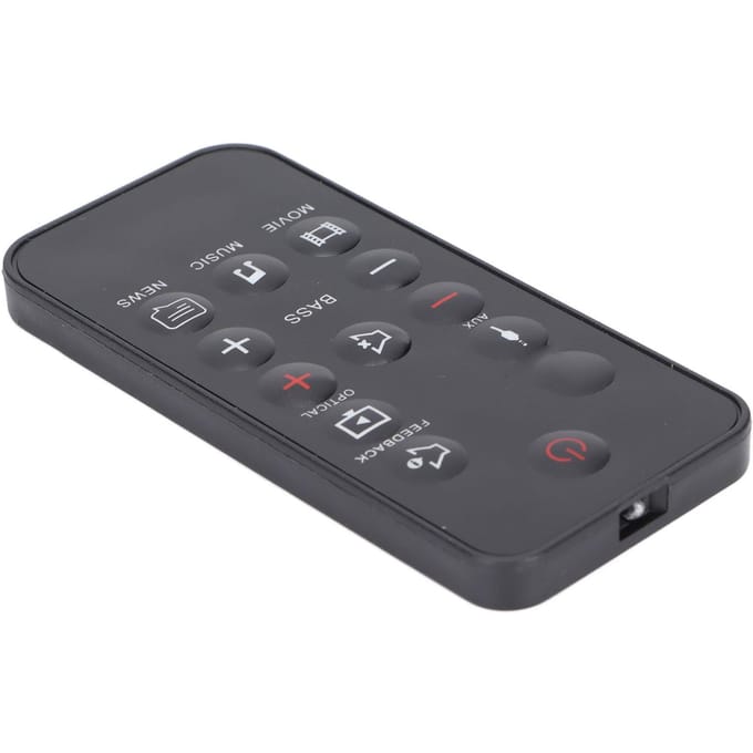 Télécommande de remplacement à gros boutons, résistante à l'usure, compatible avec Cinema SB150 gray