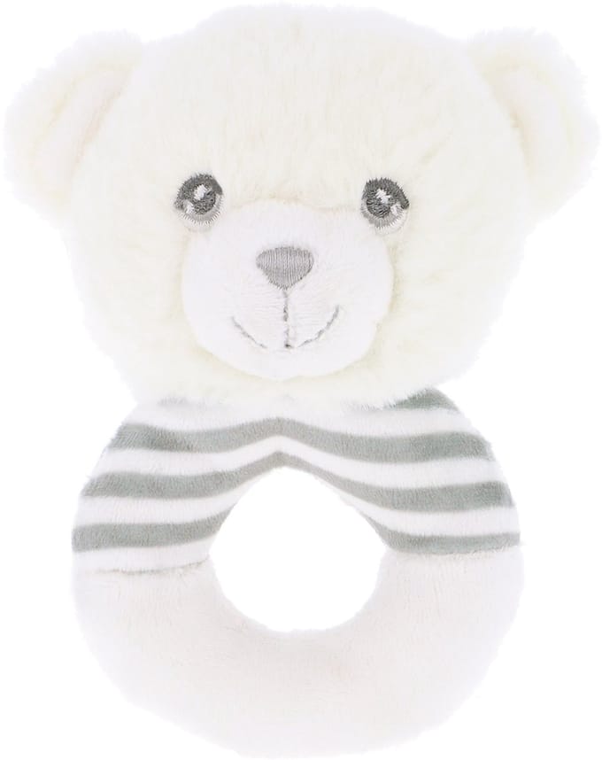 Keel Toys ring Rammelaar Beertje - 14 cm - Dieren Knuffels