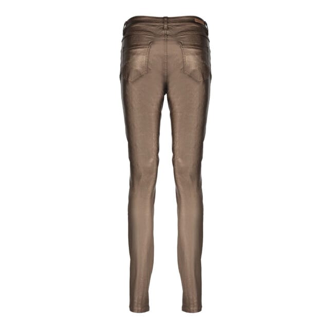 Geisha Jeans coated koperkleurig