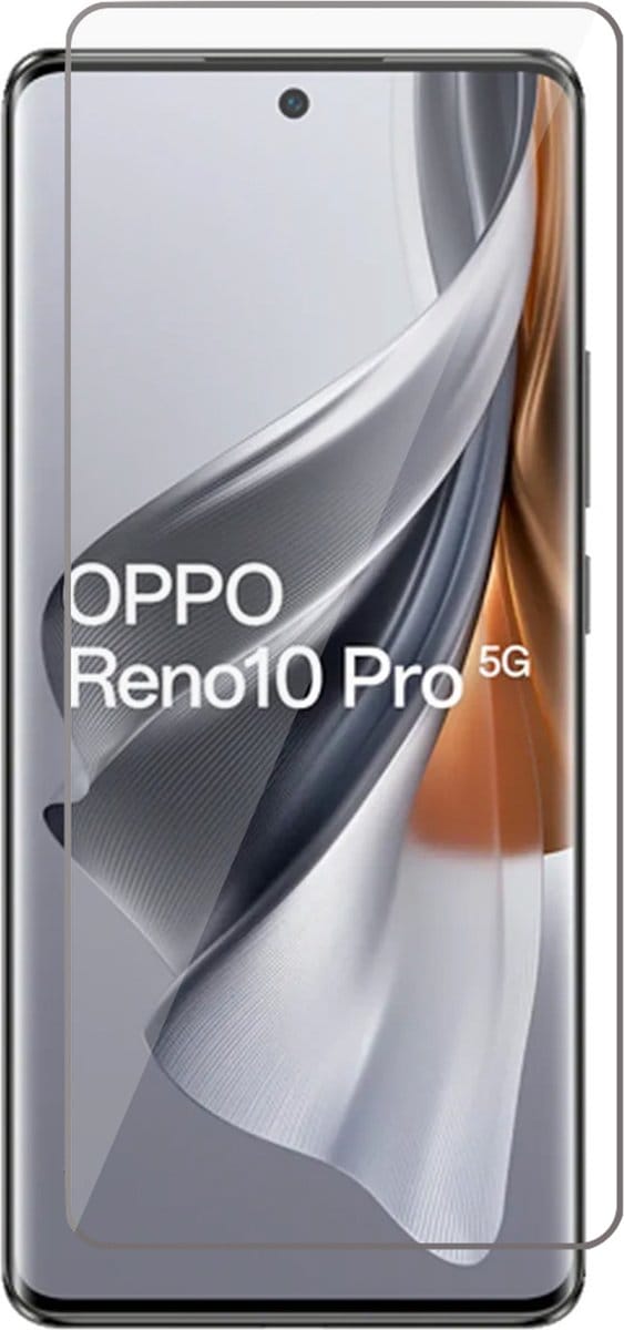 Screenprotector geschikt voor Oppo Reno 10 / 10 Pro - Glas Screen Protector