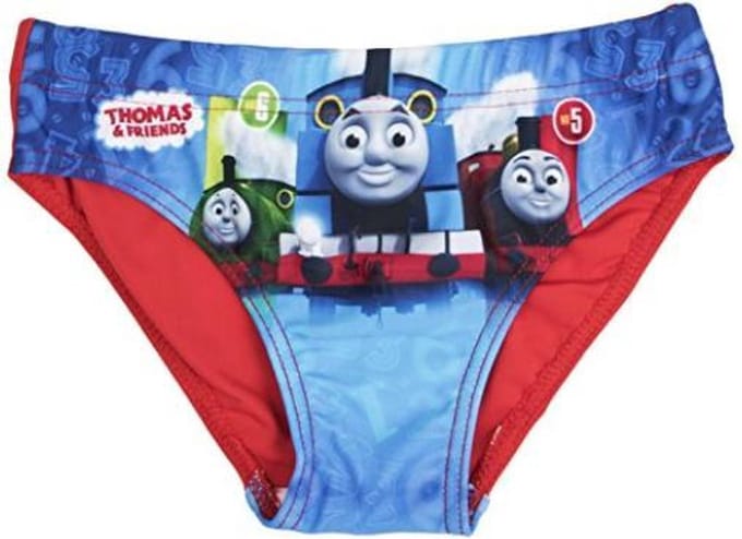 Thomas de Trein Zwembroek - Maat 92 - Rood met blauw