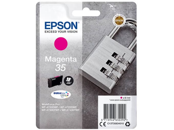 Epson Inktcartridge 35 Origineel Magenta C 13 T 35834010