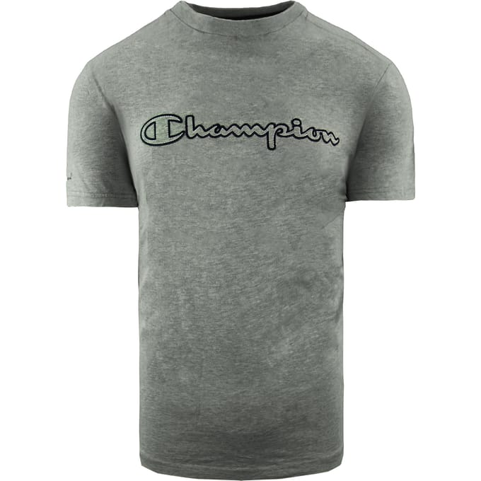 Champion Logo Heren Grijs T-Shirt