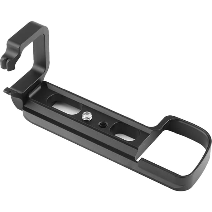 Aluminiumlegering Verticaal Snelkoppelings L-plaat Camera Beugel Houder Voor Sony A6000 black