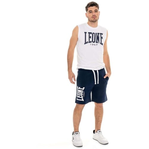 Korte Broek Leone 1947 Man Bermuda Big Logo