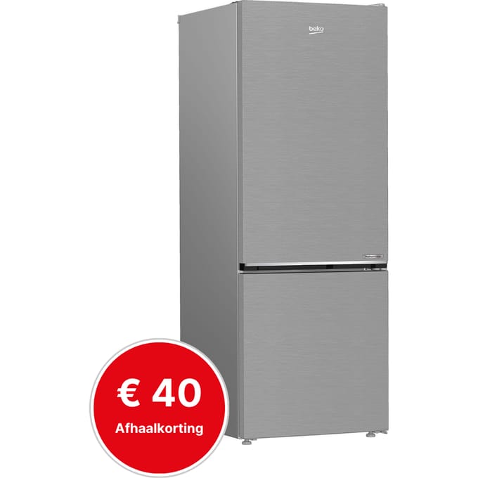 BEKO B7RCNE567HXB1 Koel-vriescombinatie zilver