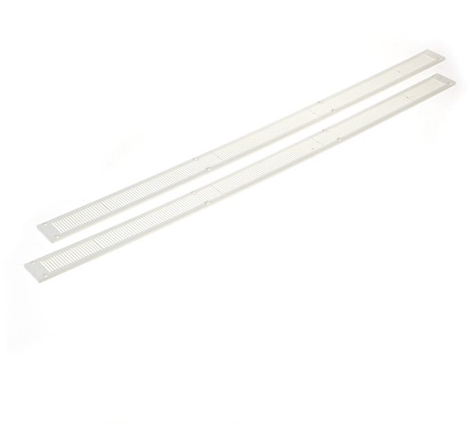 Ventilatierooster Fresh 13 wit compleet, 695x38x4mm (lxhxb)