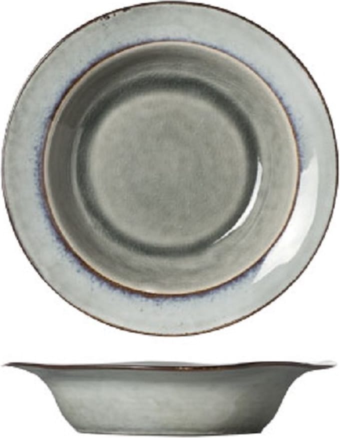 Pollux - Diepe borden - D21.5xh4.5cm - Keramiek - (Set van 6)