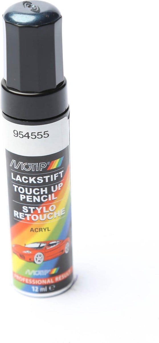 Motip 954555 - Auto lakstift - Blauw Metallic - 12 ml