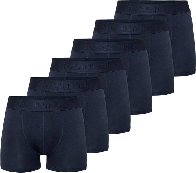 Resteröds Heren retro short / pant 6 pack Bamboo