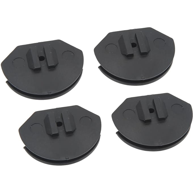4 STUKS Auto Lamp Toegangsklep Clip Draaisluiting 51757163899 Vervanging voor 1 Serie E82 E88 2008?2010 black