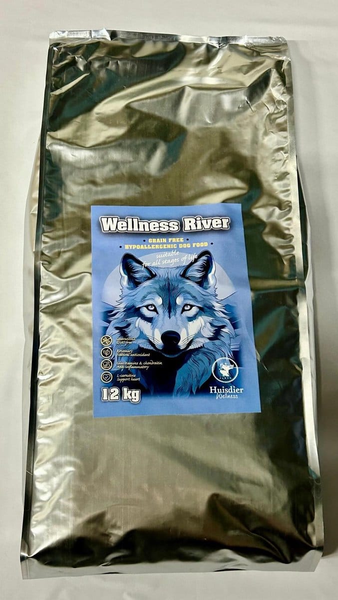 Wolf Wellness River - Graanvrije Hondenvoeding - 12 Kg