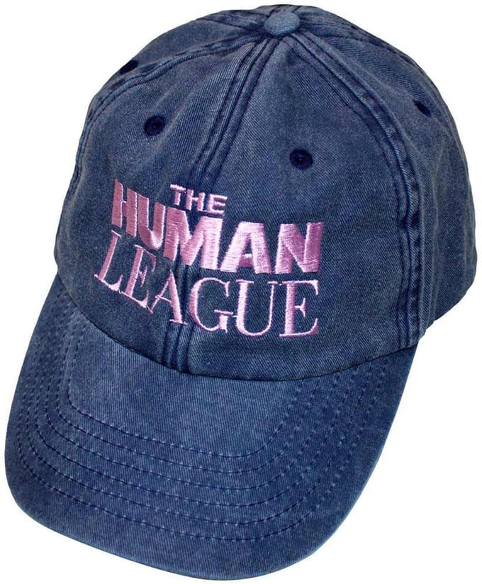 The Human League - Logo Baseball pet - Blauw