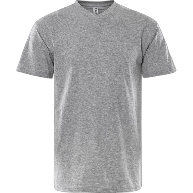 Fristads V-Hals T-Shirt 1913 Bsj - Lichtgrijs - 3XL