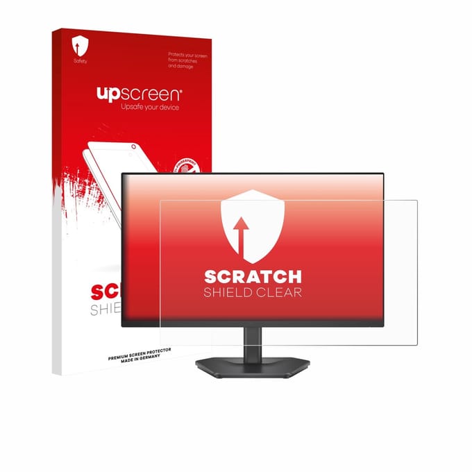 upscreen - Screenprotector voor Dell 24 SE2426HG - Folie Beschermfolie transparant