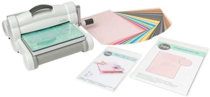 Sizzix Big Shot Plus White & Gray "Starter Kit"