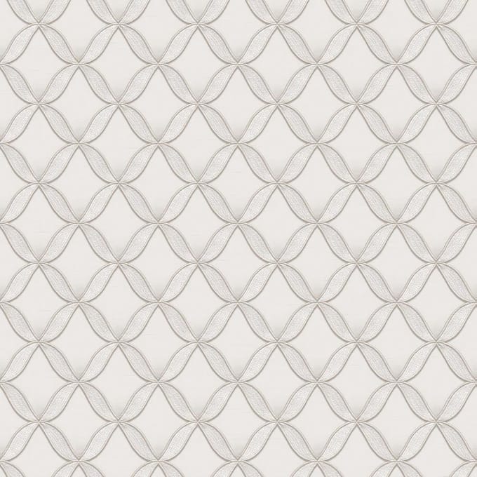 Fabric Touch geometric white - FT221221