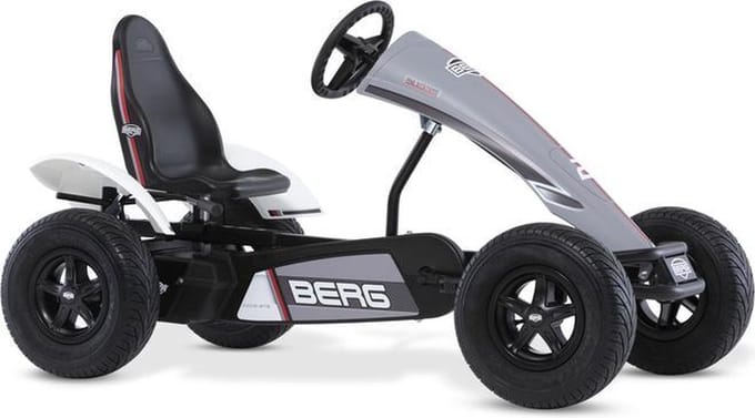 BERG XL frame Race GTS BFR Skelter - Met handrem - Verstelbare Stoel - Grijs - Vanaf 5 jaar