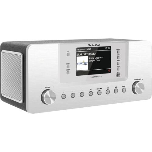 TechniSat Digitradio 574 IR Internetradio DAB+, VHF (FM) AUX, Bluetooth, Internetradio, USB Zilver