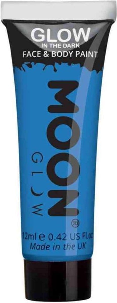 Moon Creations - Moon Glow - Glow In The Dark Schmink - Blauw
