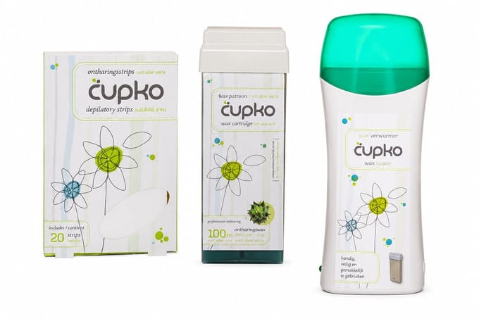Cupko - Ontharingsset - Waxset - Complete wax kit - Voor thuisgebruik