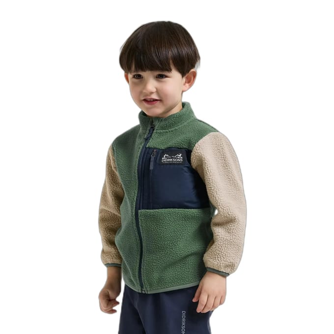 fleece met volledige rits voor kinderen Didriksons Anten 2