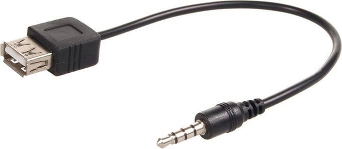 Kabel JACK 3,5mm OTG Adapter USB Maclean MCTV-693