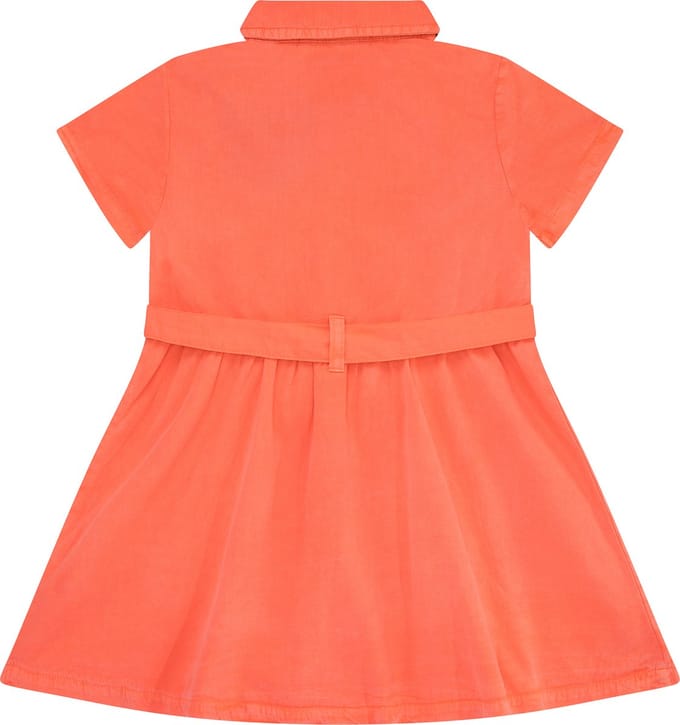 Someone SENNA-SG-51-J Meisjes Jurk - FLUO CORAL