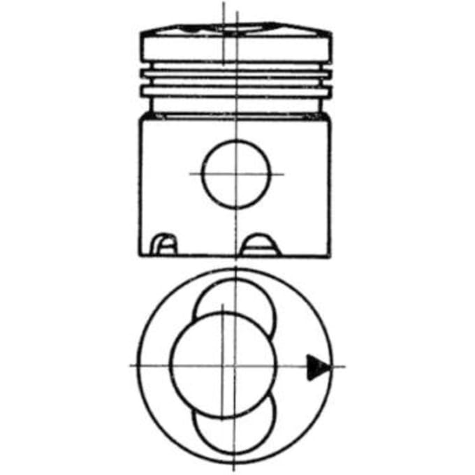 Reparatieset, zuiger/cilinderbus KOLBENSCHMIDT 92815961