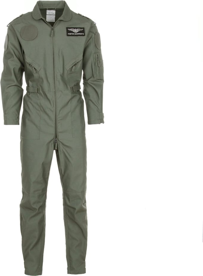 Fostex piloten overall groen
